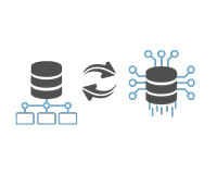 icon relathional tononrelational and reverse